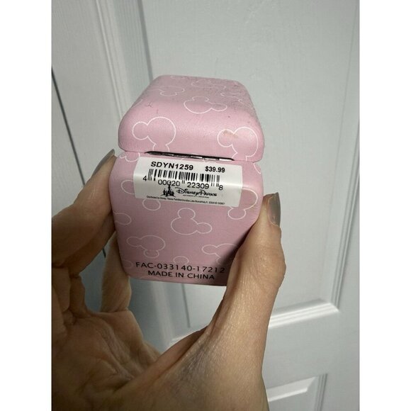 Mickey Mouse .925 Sterling Silver Necklace Disney Park Authentic 17" Gift Boxed✿ - Picture 3 of 3